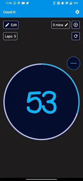Play Count It: Floating Counter  and enjoy Count It: Floating Counter with UptoPlay