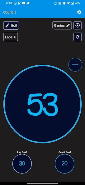 Play Count It: Floating Counter as an online game Count It: Floating Counter with UptoPlay