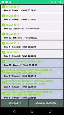Play CountRepeat: Countdowntimer repeat, Workout Plan