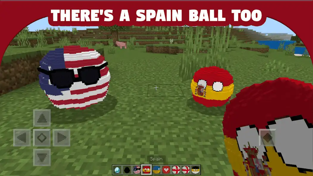Play Countryballs Addon for MCPE as an online game Countryballs Addon for MCPE with UptoPlay