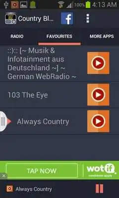 Play Country Blues Radio