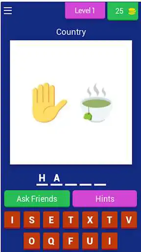 Play Country Emoji Quiz  and enjoy Country Emoji Quiz with UptoPlay