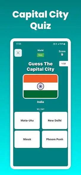 Play Country Flag Quiz 2023 as an online game Country Flag Quiz 2023 with UptoPlay
