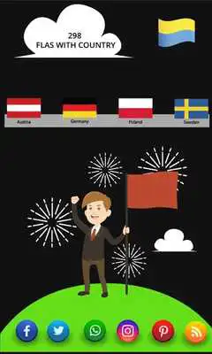 Play Country flags with name