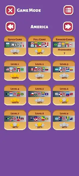 Play Country Flags World Quiz Game as an online game Country Flags World Quiz Game with UptoPlay
