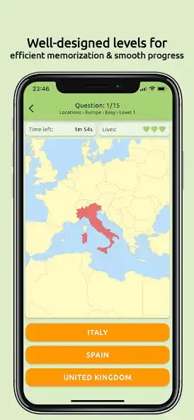 Play Country Mania: Learn Flags, Capitals, Maps  More as an online game Country Mania: Learn Flags, Capitals, Maps  More with UptoPlay