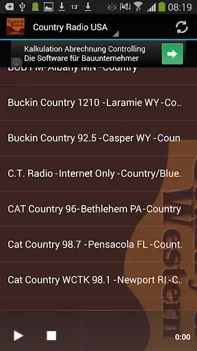 Play Country Music Radio USA