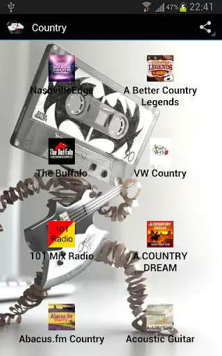 Play Country Music  and enjoy Country Music with UptoPlay