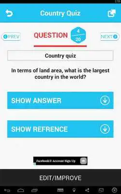 Play Country Quiz