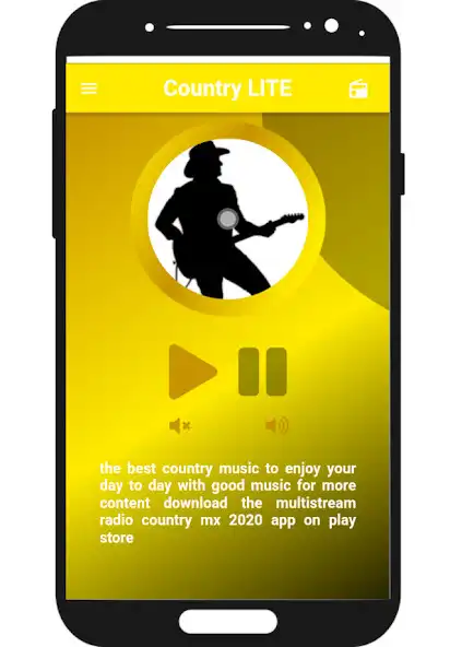 Play Country Radio Lite as an online game Country Radio Lite with UptoPlay