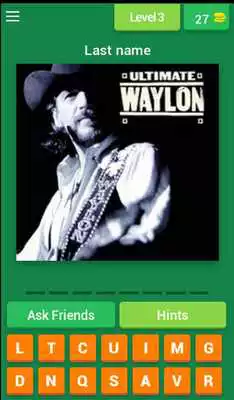 Play Country Singers Picture Quiz