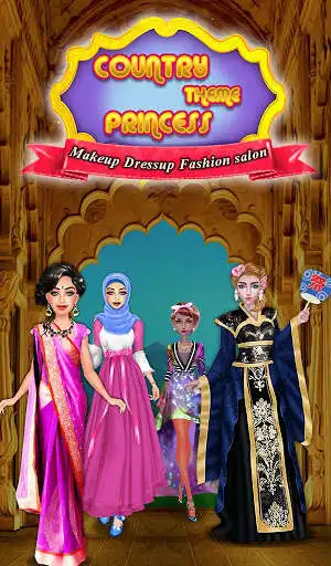 Play Country Theme Princess Makeup Dressup Salon