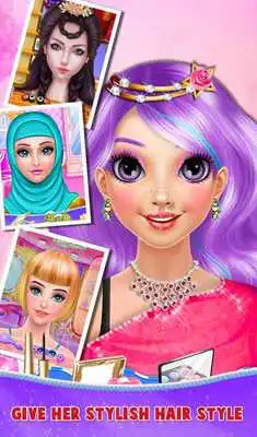 Play Country Theme Princess Makeup Dressup Salon