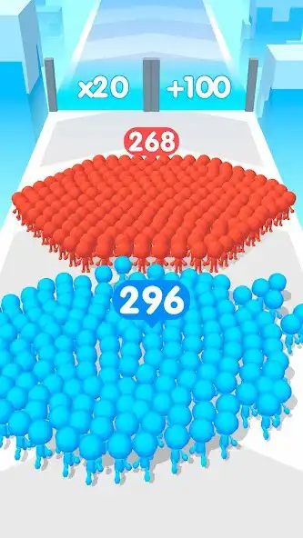 Play Count Stickman: Run Master 3D as an online game Count Stickman: Run Master 3D with UptoPlay