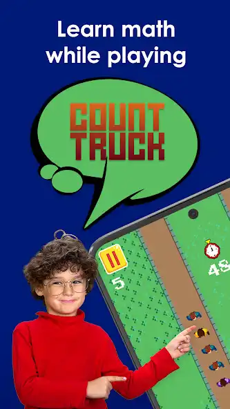 Play Count Truck: kids math game  and enjoy Count Truck: kids math game with UptoPlay