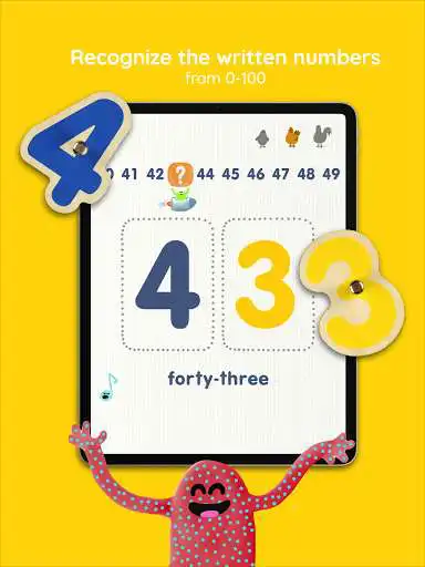 Play Count with Marbotic Up to 100 as an online game Count with Marbotic Up to 100 with UptoPlay