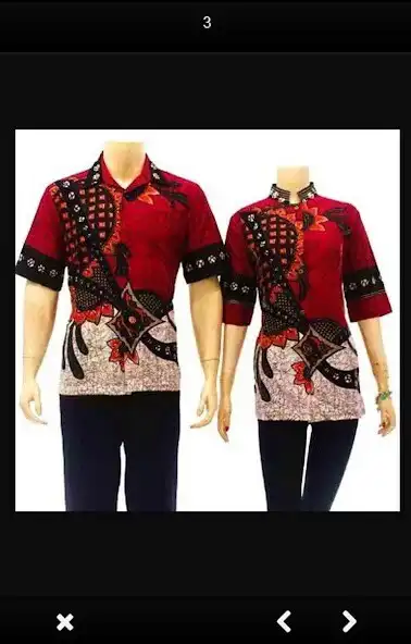 Play couple batik design as an online game couple batik design with UptoPlay