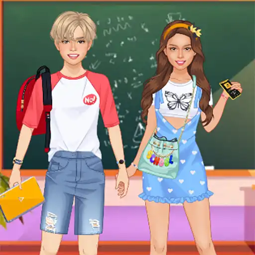 Play Couple dress up - School APK