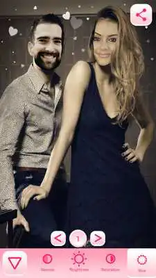 Play Couple in Love Photo Editor Heart