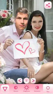 Play Couple in Love Photo Editor Heart