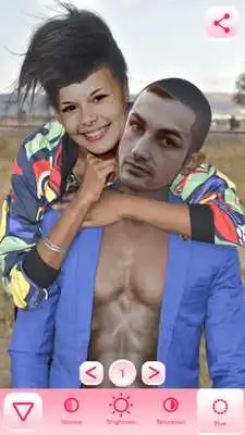 Play Couple in Love Photo Editor Heart