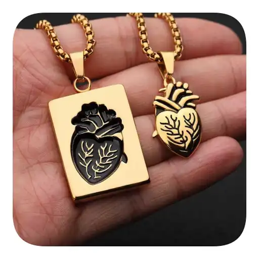 Play Couple Necklace Design Ideas APK