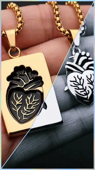 Play Couple Necklace Design Ideas  and enjoy Couple Necklace Design Ideas with UptoPlay