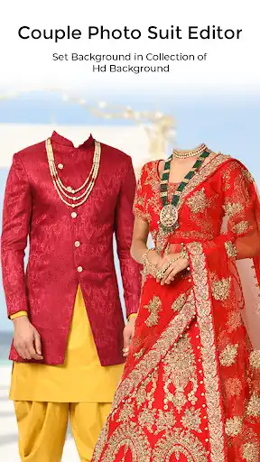 Play Couple Photo Suit Editor as an online game Couple Photo Suit Editor with UptoPlay