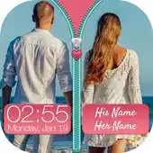 Free play online Couple Photo Zipper Lock Screen APK Free play online Couple Photo Zipper Lock Screen APK