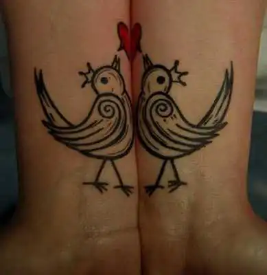 Play COUPLE Tattoo Design