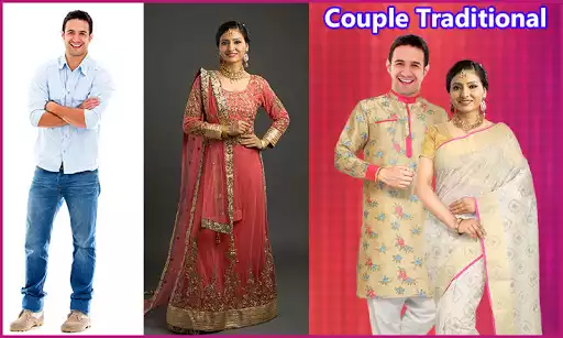 Play Couple Traditional Photo Suit  and enjoy Couple Traditional Photo Suit with UptoPlay