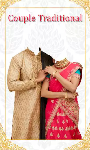 Play Couple Traditional Photo Suit as an online game Couple Traditional Photo Suit with UptoPlay