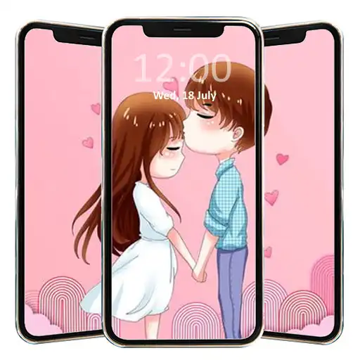 Play Couple Wallpaper Cartoon APK
