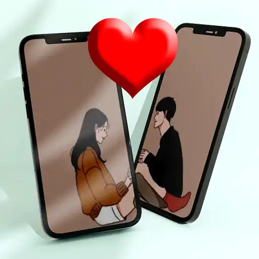 Play Couple Wallpaper To Two Phones APK