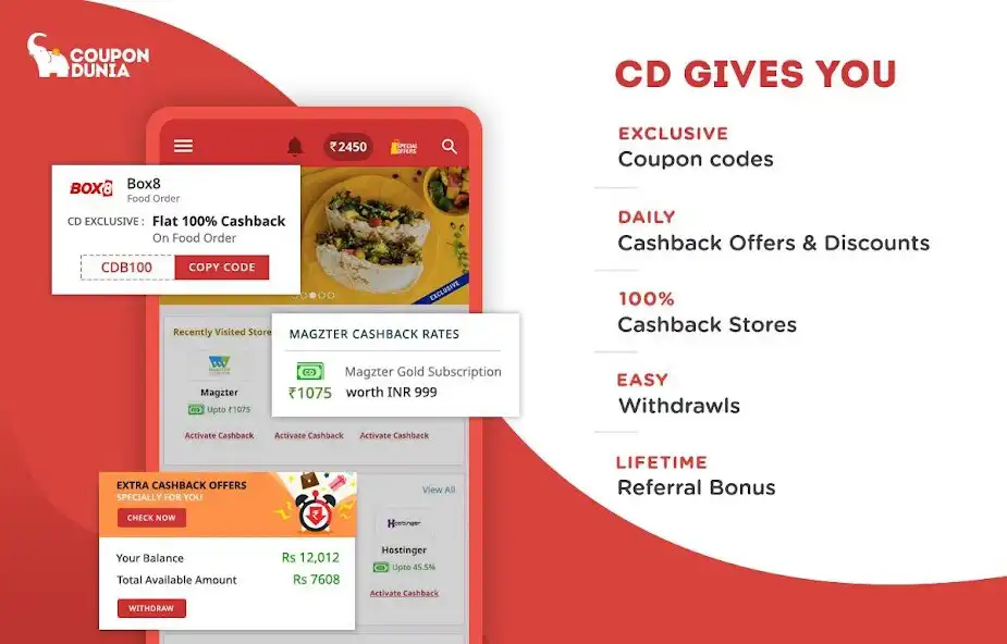 Play CouponDunia-Coupons  Cashback as an online game CouponDunia-Coupons  Cashback with UptoPlay