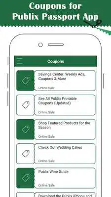 Play Coupon for Publix Passport App