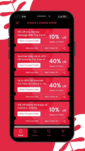 Play Coupons for Chuck E Cheese as an online game Coupons for Chuck E Cheese with UptoPlay