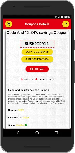 Play Coupons for McDonalds as an online game Coupons for McDonalds with UptoPlay