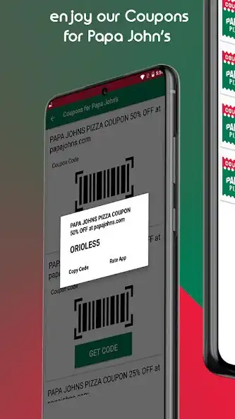 Play Coupons for Papa Johns Pizza  and enjoy Coupons for Papa Johns Pizza with UptoPlay