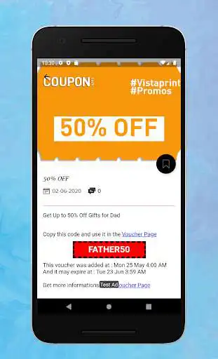 Play Coupons for Vistaprint promo codes by Coupon Apps as an online game Coupons for Vistaprint promo codes by Coupon Apps with UptoPlay