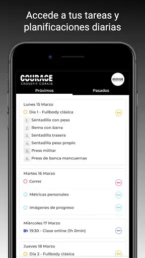 Play Courage - CrossFit en casa  and enjoy Courage - CrossFit en casa with UptoPlay