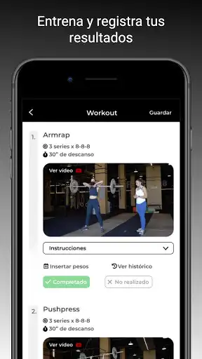 Play Courage - CrossFit en casa as an online game Courage - CrossFit en casa with UptoPlay