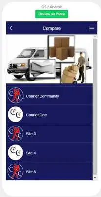 Play Courier Compare