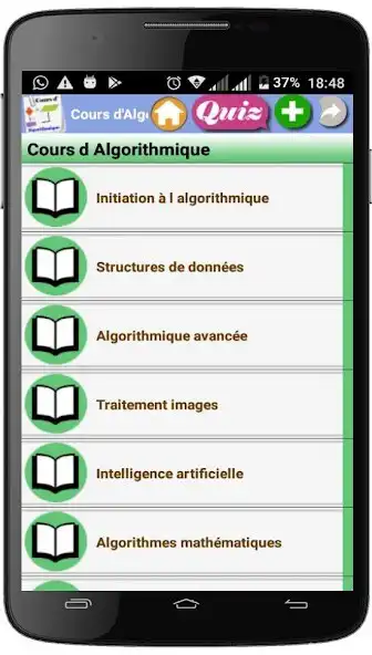 Play Cours d’Algorithmique  and enjoy Cours d’Algorithmique with UptoPlay