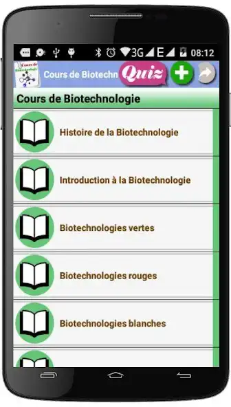 Play Cours de Biotechnologie  and enjoy Cours de Biotechnologie with UptoPlay