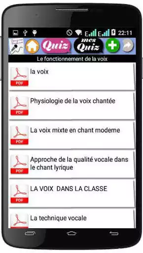 Play Cours de Chant et de Technique vocale as an online game Cours de Chant et de Technique vocale with UptoPlay
