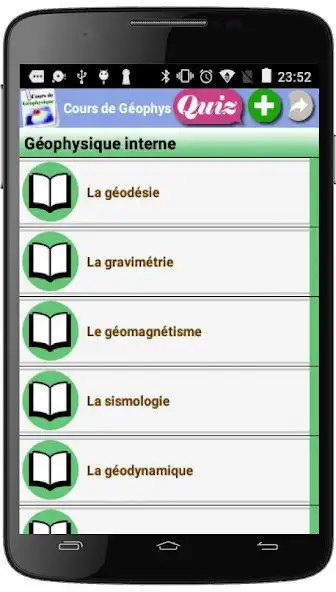 Play Cours de Géophysique  and enjoy Cours de Géophysique with UptoPlay