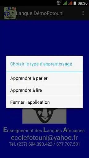 Play Cours de Langue FOTOUNI-Africa  and enjoy Cours de Langue FOTOUNI-Africa with UptoPlay