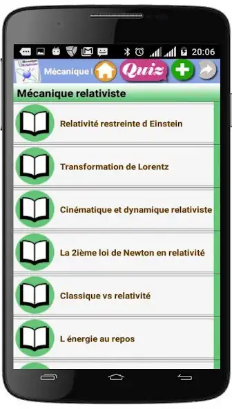 Play Cours de Mécanique Relativiste  and enjoy Cours de Mécanique Relativiste with UptoPlay