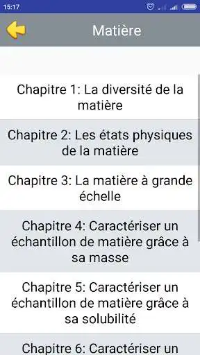 Play cours de physique chimie 6eme  and enjoy cours de physique chimie 6eme with UptoPlay